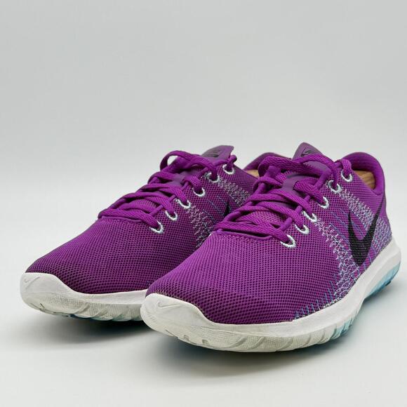Nike Flex Fury Running Shoe Women's 'Vivid Purple' size 7.5 - Picture 4 of 11